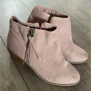 Girls size 4 booties gently used